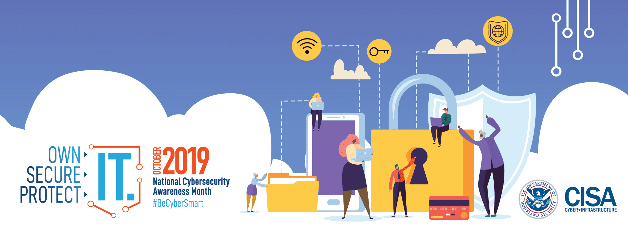 National Cybersecurity Awareness Month 2019 banner 